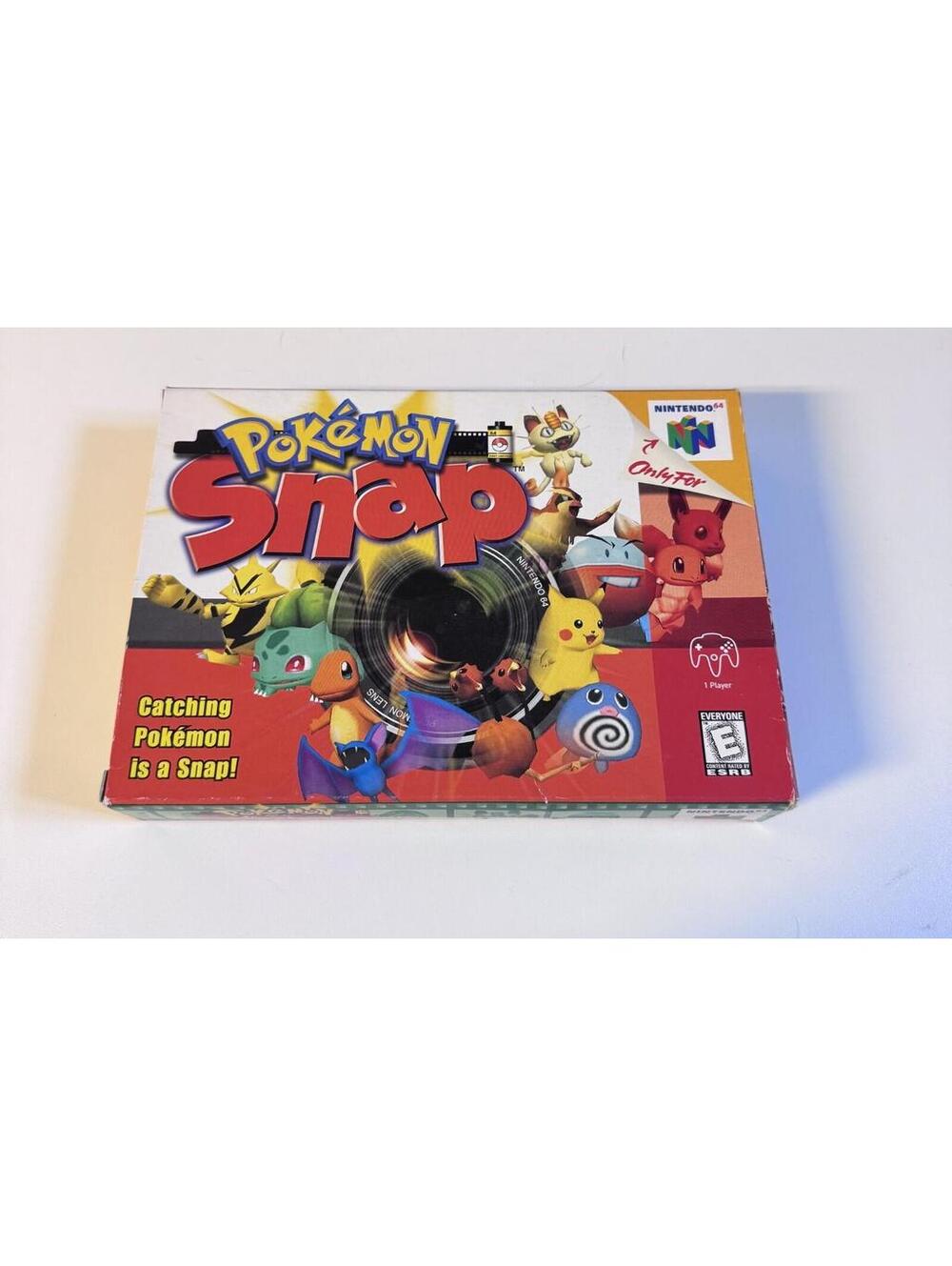 Pokemon Snap Nintendo 64 Video Game CIB Complete Tested